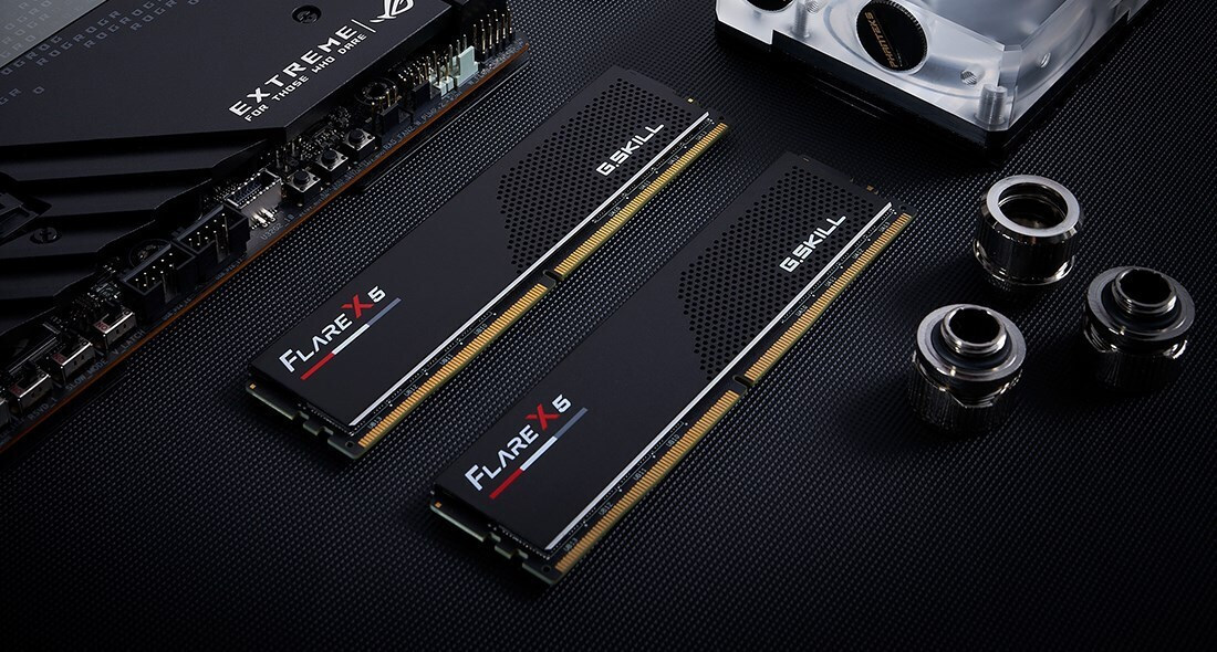 G.Skill Flare X5 DDR5 256GB RAM με Modules για Desktop F5-6000J3444F64GX4-FX5 - Image 2