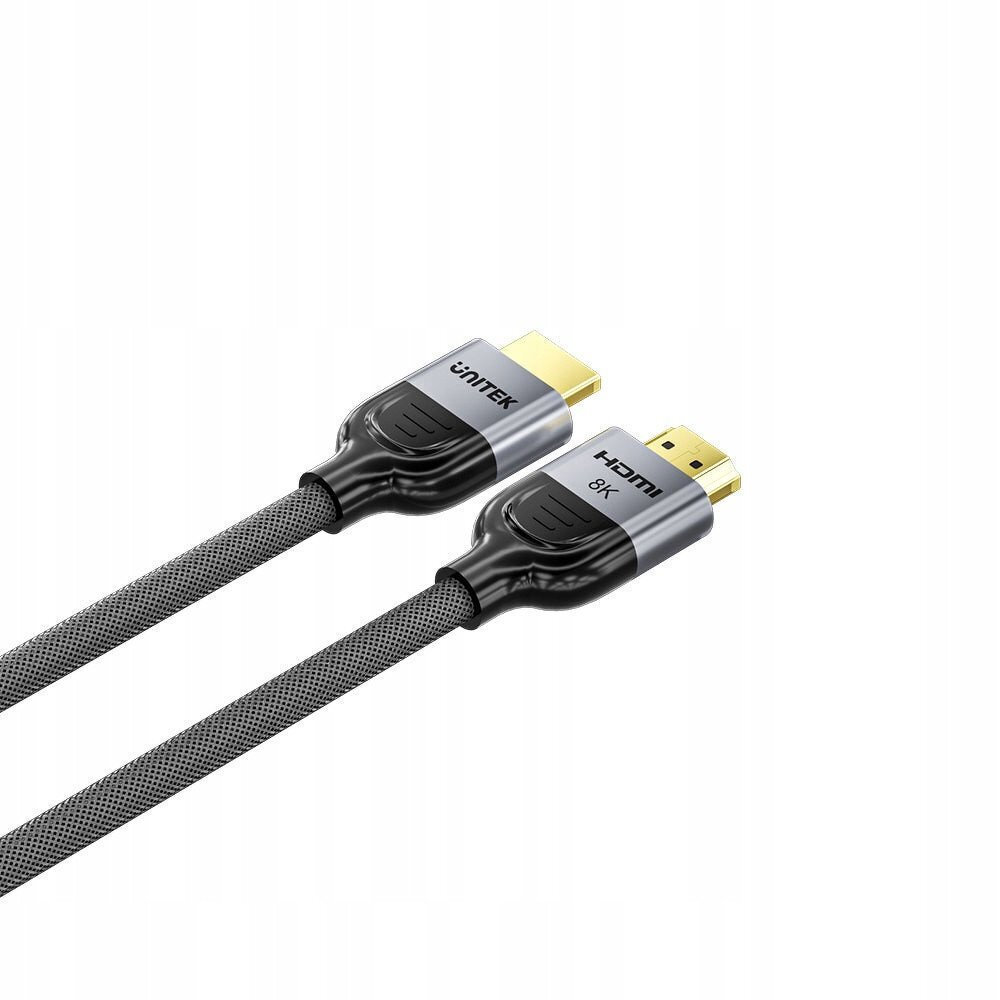 Unitek HDMI 2.1 Braided HDMI male - HDMI male 1.5m Μαύρο - Image 3