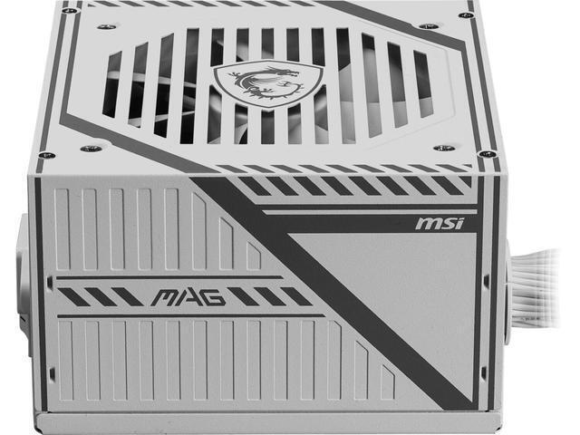 MSI MAG A650BNL 650W Λευκό Τροφοδοτικό Υπολογιστή Full Wired 80 Plus Bronze - Image 3