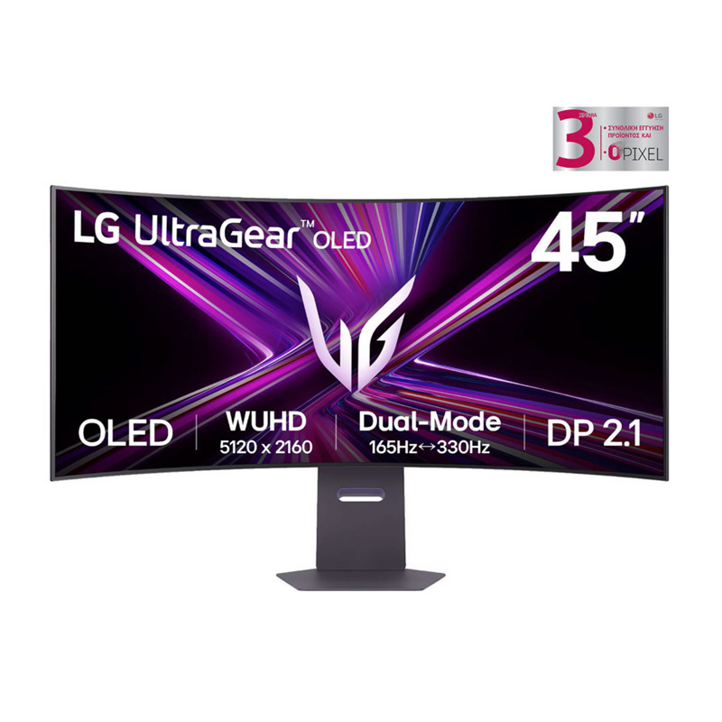 LG UltraGear 45GX950A-B 44.5" Ultrawide OLED HDR Curved 5120x2160 - Image 5