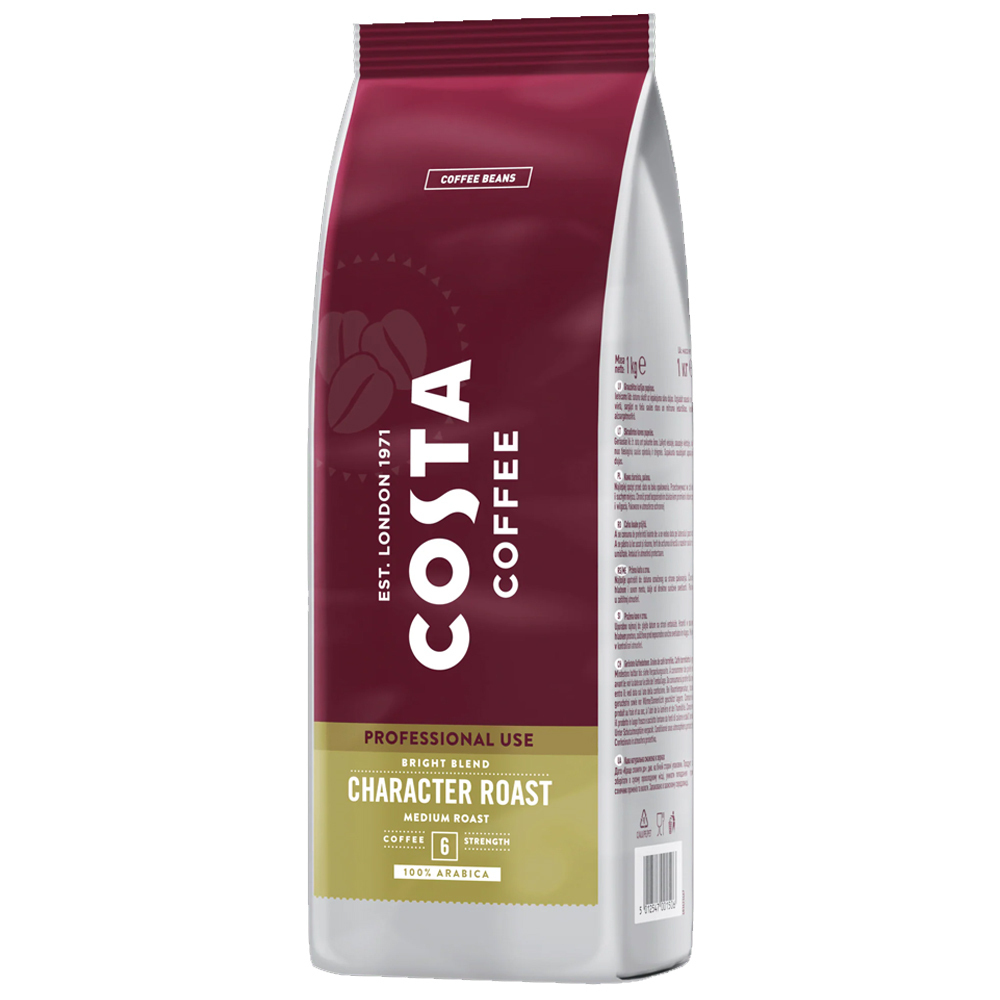 Costa Coffee Espresso Bright σε Κόκκους 1kg