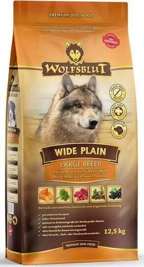 Wolfsblut 12.5kg Ξηρά Τροφή χωρίς Σιτηρά για Ενήλικους Σκύλους Μεγαλόσωμων Φυλών με Κρέας και Πατάτες