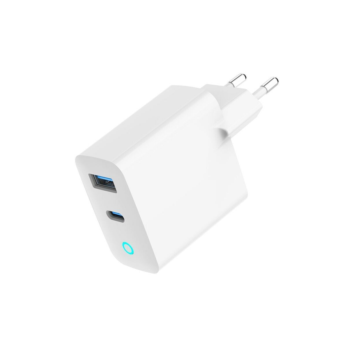 Gembird Φορτιστής Χωρίς Καλώδιο GaN με Θύρα USB-A και Θύρα USB-C 30W Power Delivery / Quick Charge 3.0 Λευκός (TA-UC-PDQC30L-W-01) - Image 4