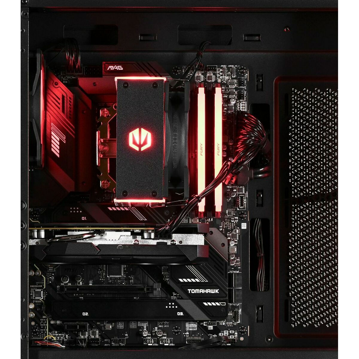 Actina Gaming Desktop PC (Ryzen 7-7700/32GB DDR5/1TB SSD/Radeon RX 7800 XT/No OS) - Image 4
