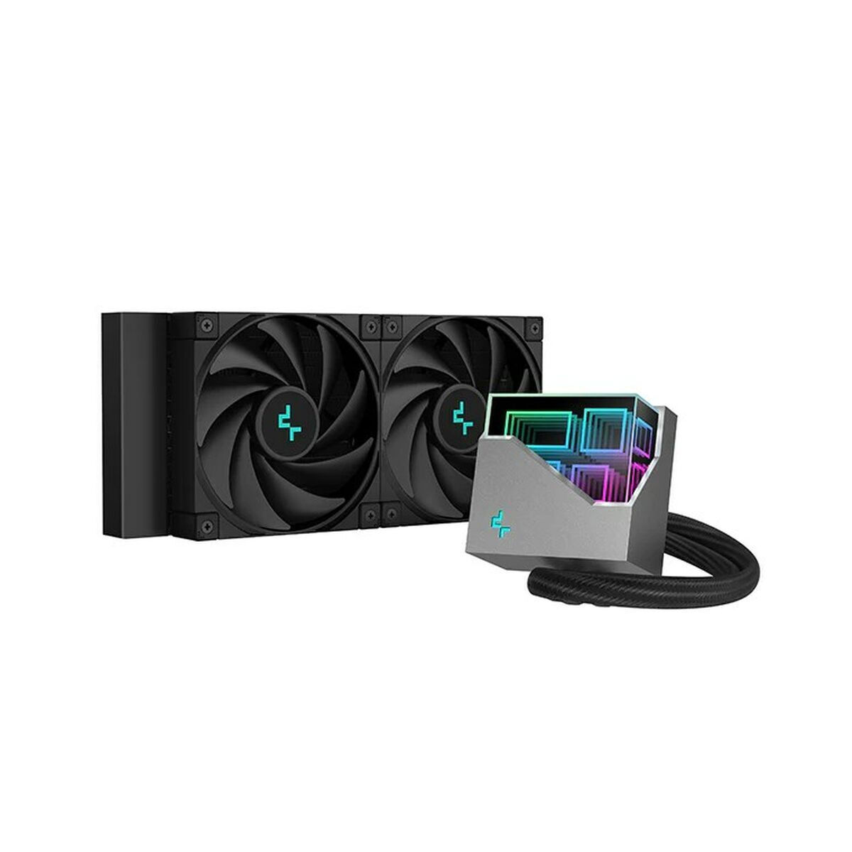 Deepcool LT520 Υδρόψυξη Επεξεργαστή Διπλού Ανεμιστήρα 120mm για Socket AM4/AM5/1700/1200/115x με ARGB Φωτισμό