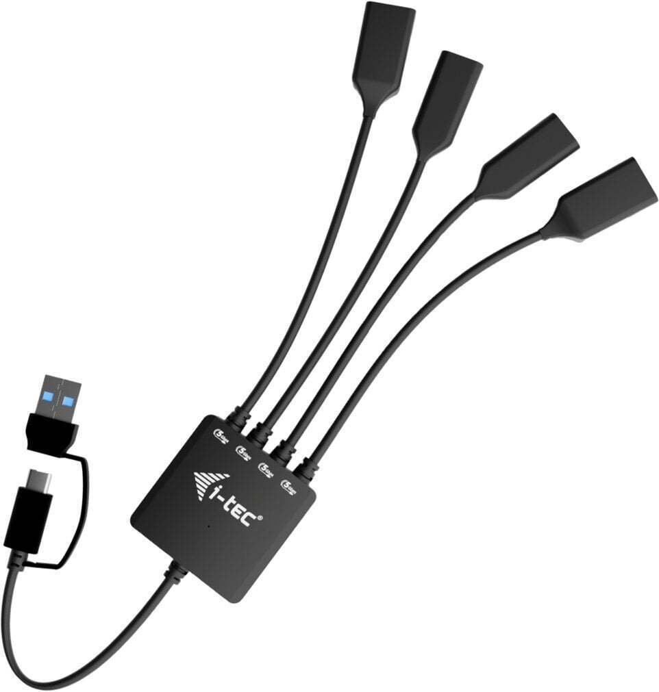i-tec USB 3.2 Hub 4 Θυρών με σύνδεση USB-C / USB-A