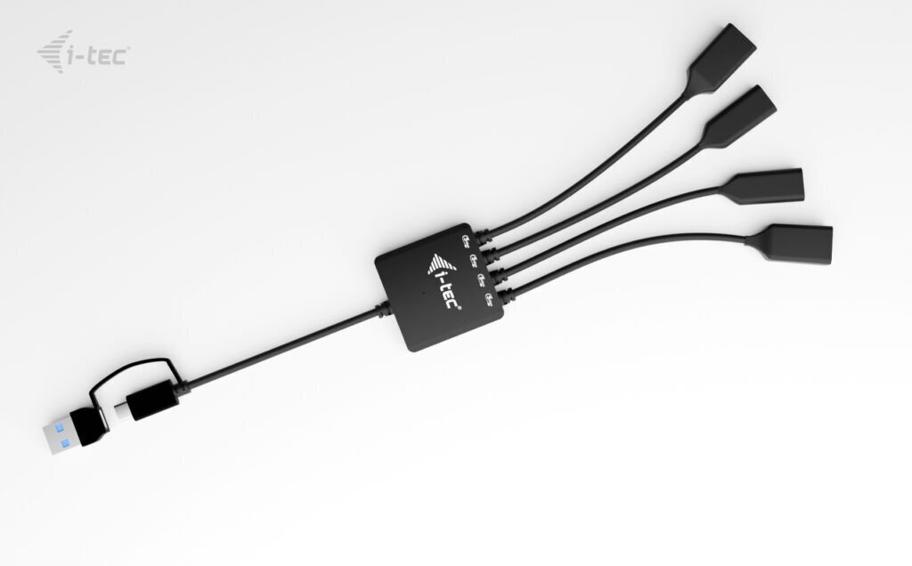 i-tec USB 3.2 Hub 4 Θυρών με σύνδεση USB-C / USB-A - Image 2