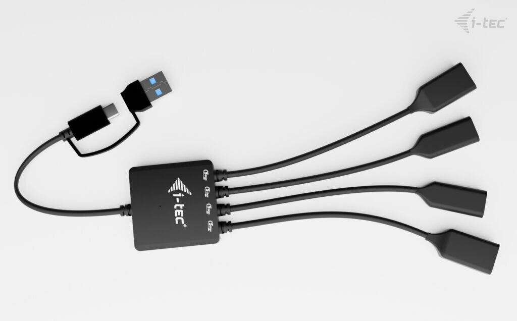i-tec USB 3.2 Hub 4 Θυρών με σύνδεση USB-C / USB-A - Image 3
