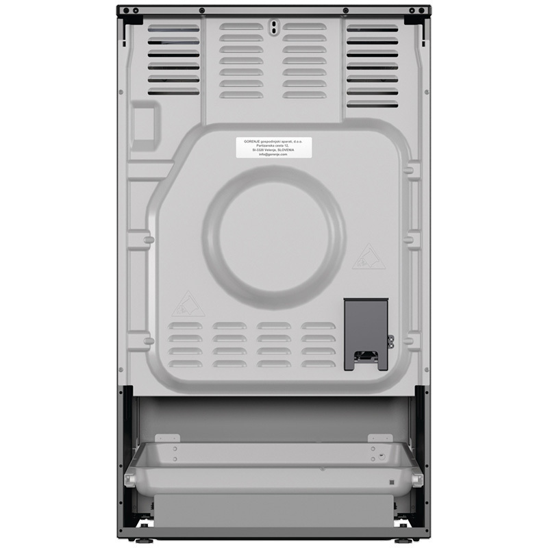 Gorenje Ελεύθερη με Κεραμικές Εστίες Μαύρη GECS5B70CLB - Image 5