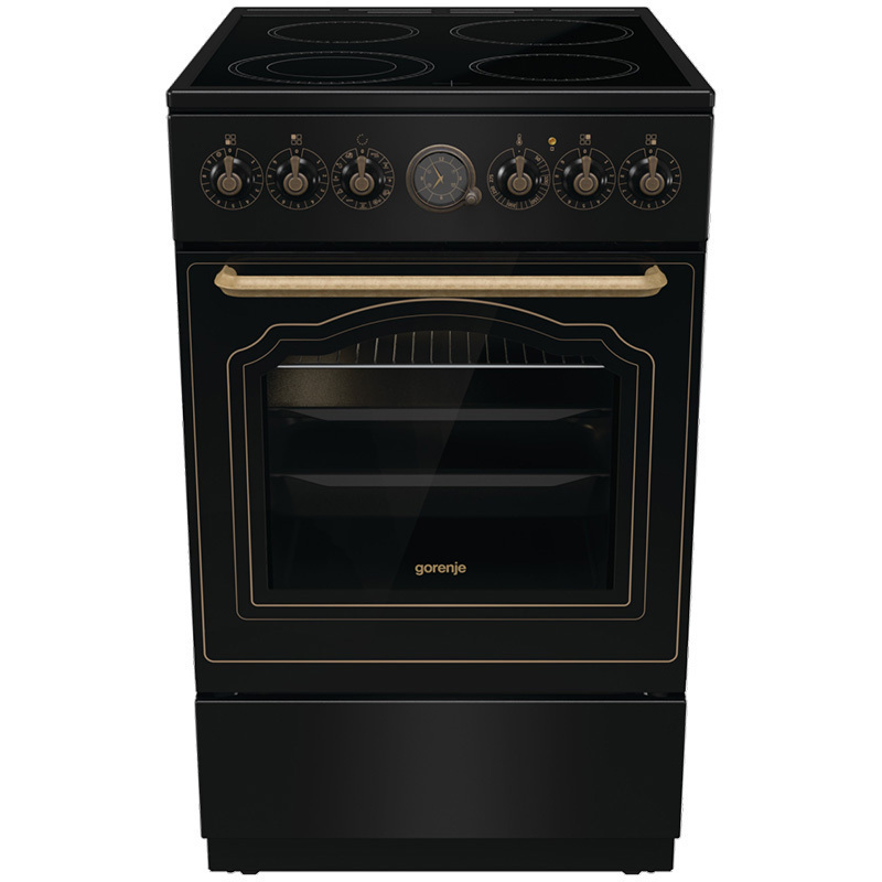 Gorenje Ελεύθερη με Κεραμικές Εστίες Μαύρη GECS5B70CLB - Image 2