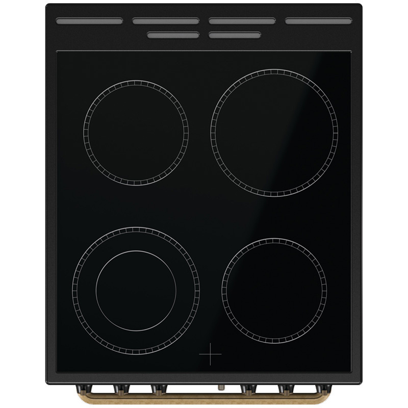 Gorenje Ελεύθερη με Κεραμικές Εστίες Μαύρη GECS5B70CLB - Image 4