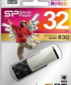 Silicon Power Blaze B30 32GB USB 3.2 Μαύρο