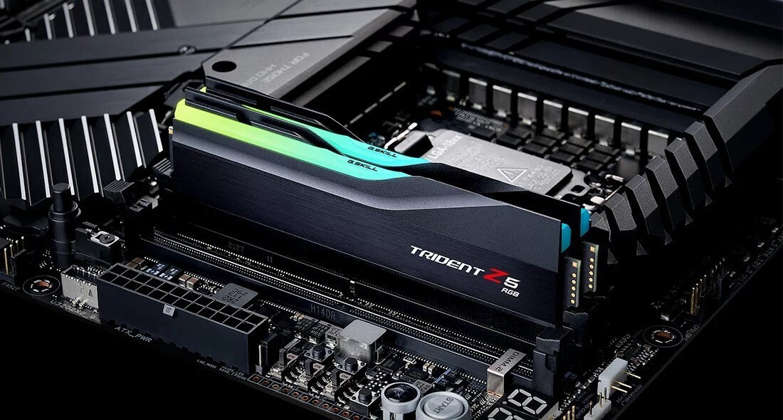 G.Skill TRIDENT Z5 RGB 128GB DDR5 με 2 Modules 2x64GB - Image 6