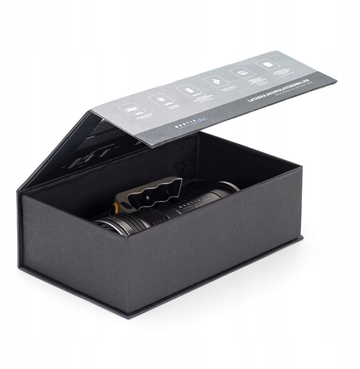 Montis MT154 Επαναφορτιζόμενος Φακός LED - Image 3