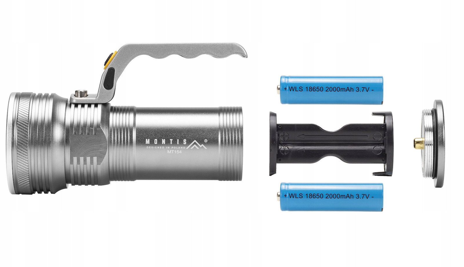Montis MT154 Επαναφορτιζόμενος Φακός LED - Image 4
