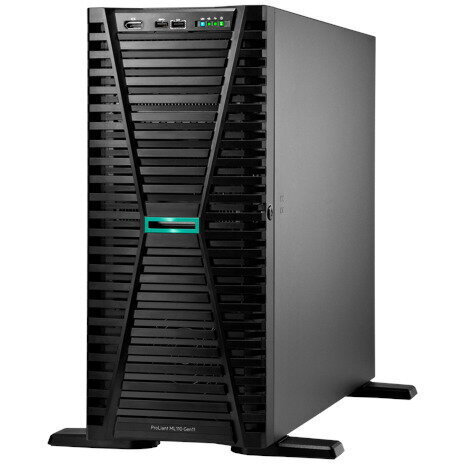 HP ProLiant ML110 Gen11 (Xeon Silver 4514Y/64GB DDR4/480GB SSD + 480GB SSD/MR408i‑o, 8x Hot-Plug SFF/No OS)