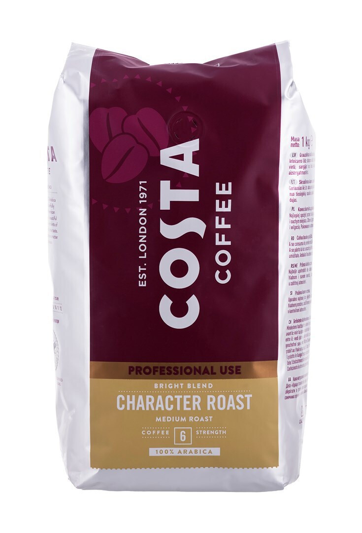 Costa Coffee Espresso Bright σε Κόκκους 1kg - Image 3