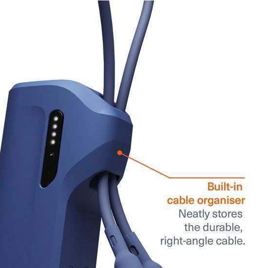 Cygnett Thumboost Power Bank 5000mAh 15W με 2 Θύρες USB-C Power Delivery Μπλε - Image 3