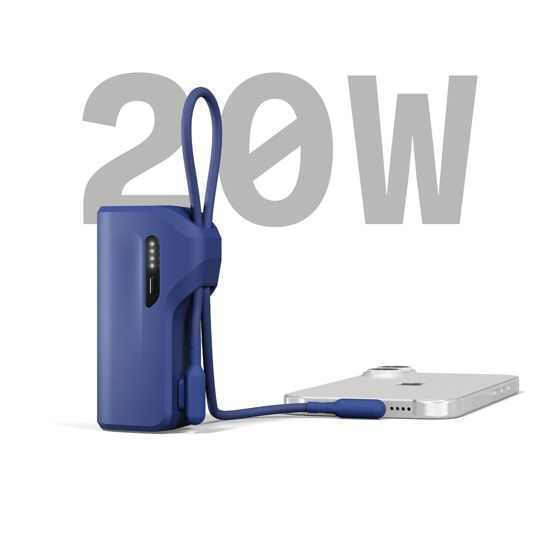 Cygnett Thumboost Power Bank 5000mAh 15W με 2 Θύρες USB-C Power Delivery Μπλε - Image 4