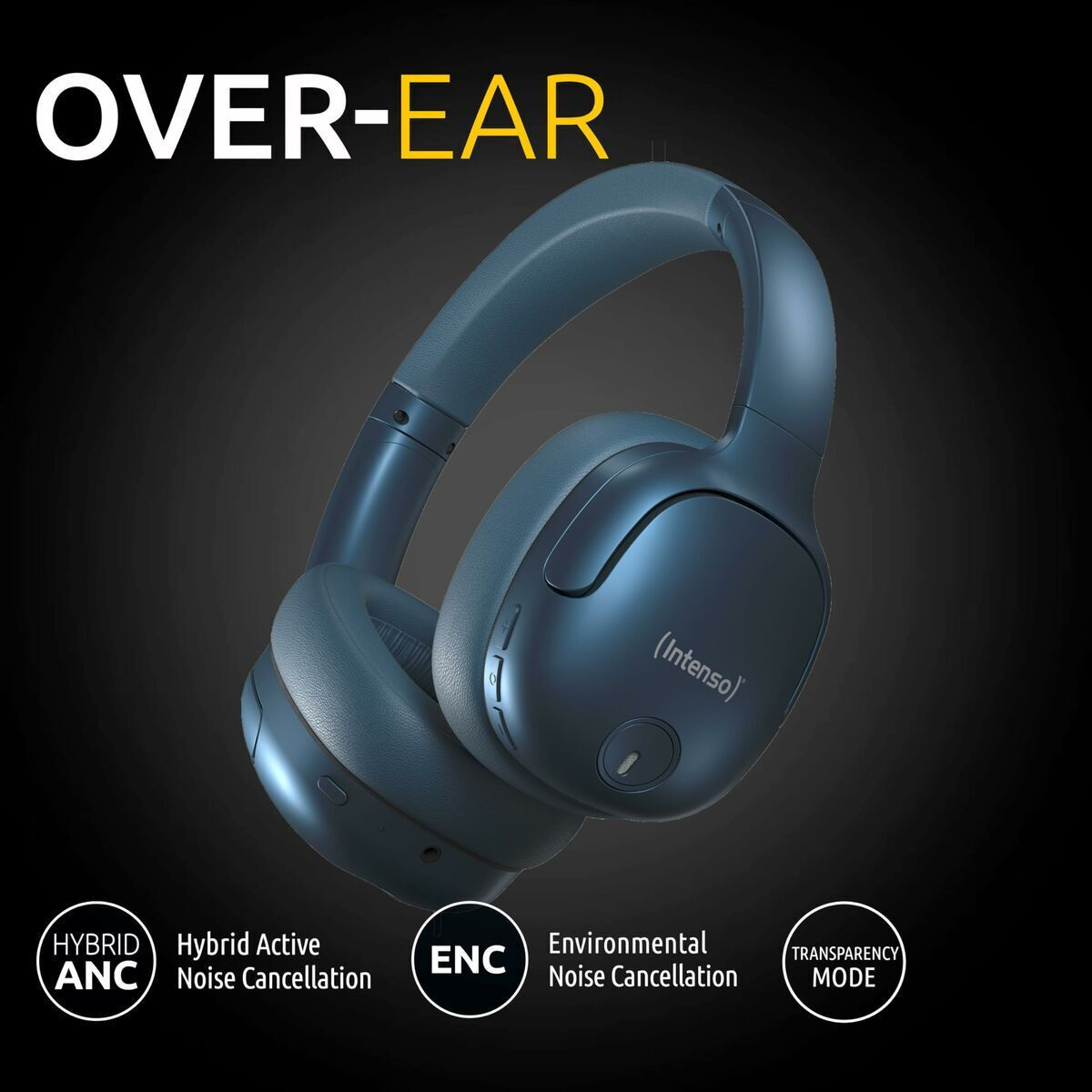 Intenso O400HA Bluetooth / 3.5mm / USB-C Μπλε - Image 7