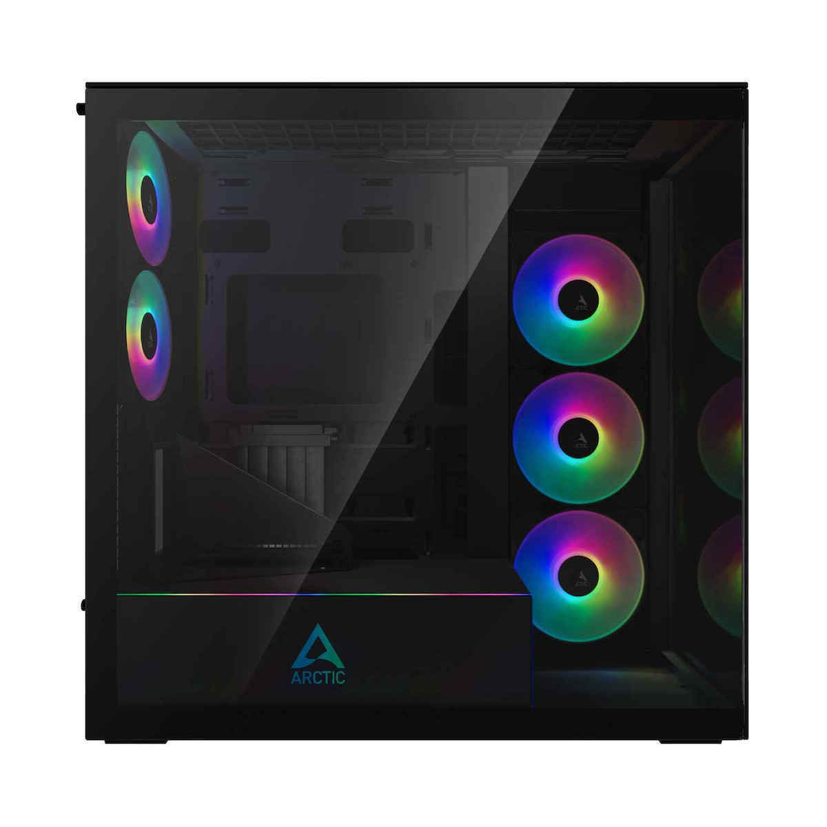 Arctic Xtender VG Mirror Midi Tower με Πλαϊνό Παράθυρο - Image 3