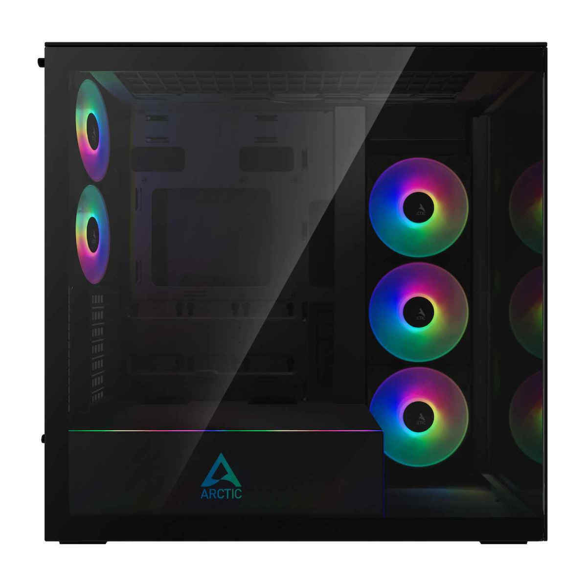 Arctic Xtender Mirror Midi Tower με Πλαϊνό Παράθυρο - Image 4