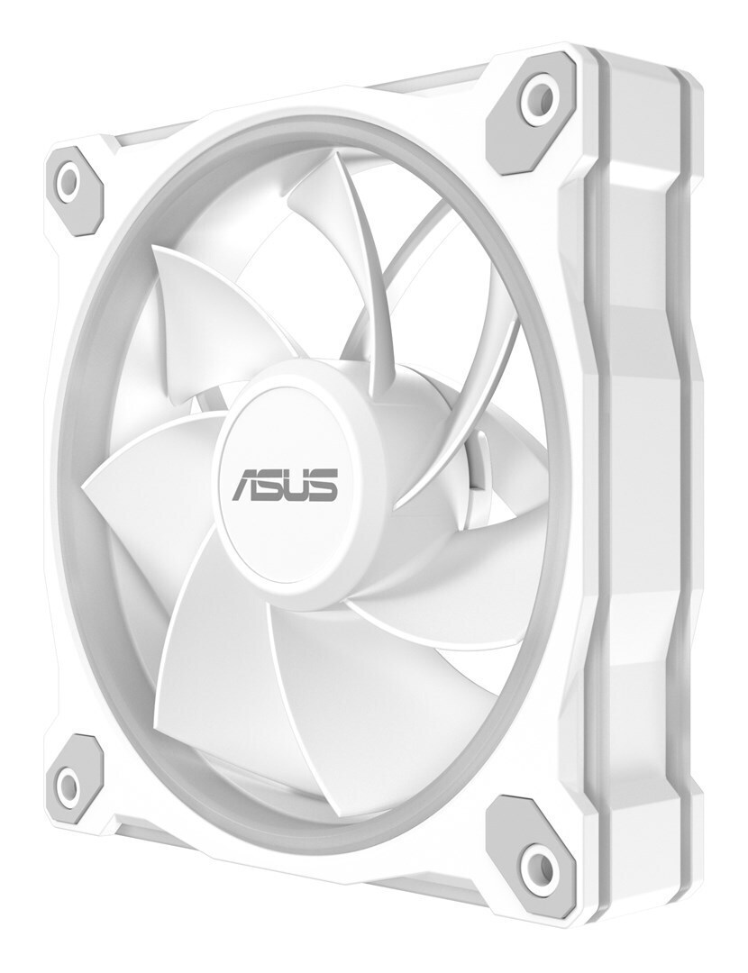 Asus Prime MR120 Reverse Case Fan με ARGB Φωτισμό και Σύνδεση 4-Pin PWM Λευκό - Image 10