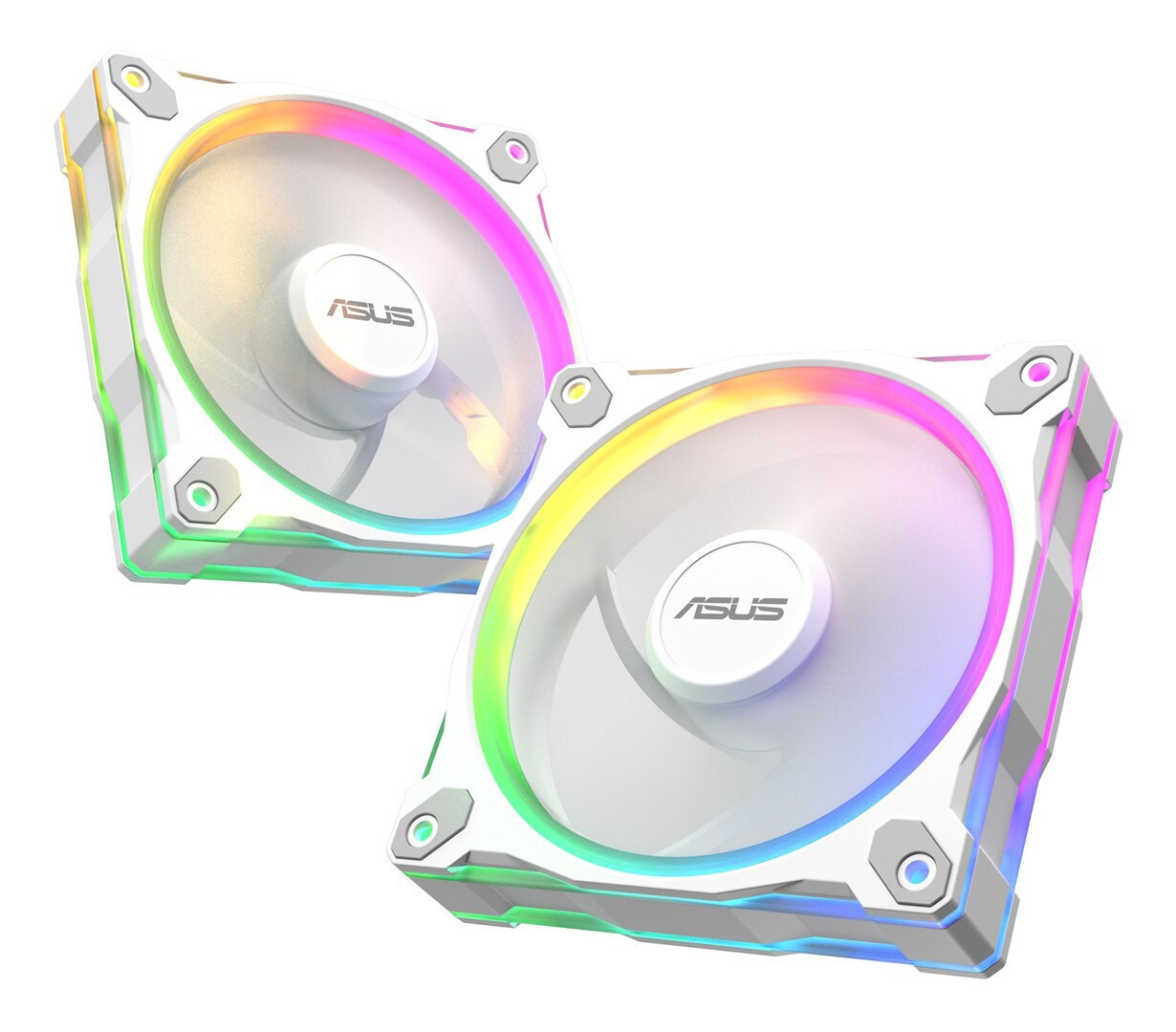 Asus Prime MR120 Reverse Case Fan με ARGB Φωτισμό και Σύνδεση 4-Pin PWM Λευκό - Image 5