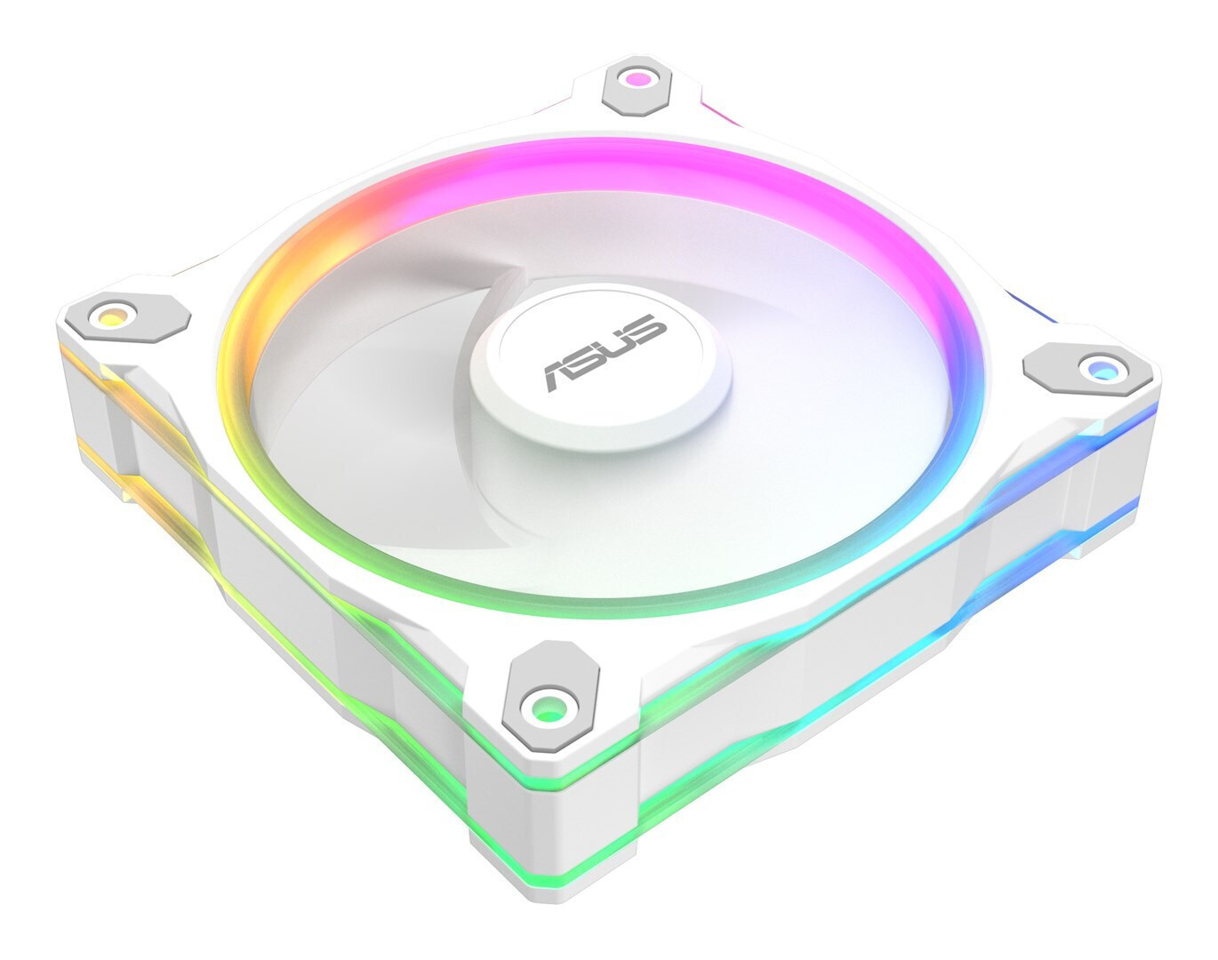 Asus Prime MR120 Reverse Case Fan με ARGB Φωτισμό και Σύνδεση 4-Pin PWM Λευκό - Image 7