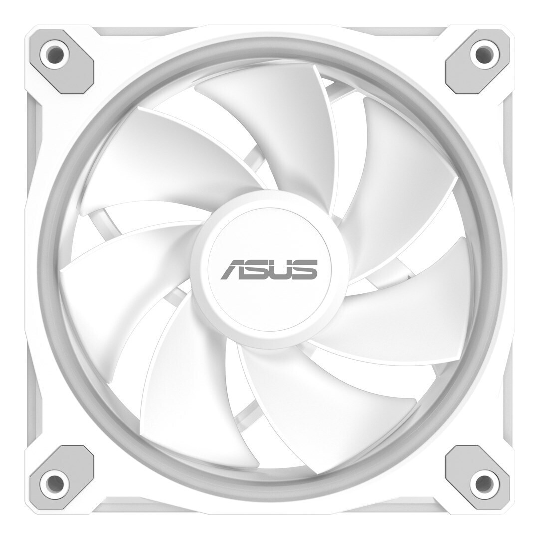 Asus Prime MR120 Reverse Case Fan με ARGB Φωτισμό και Σύνδεση 4-Pin PWM Λευκό - Image 9