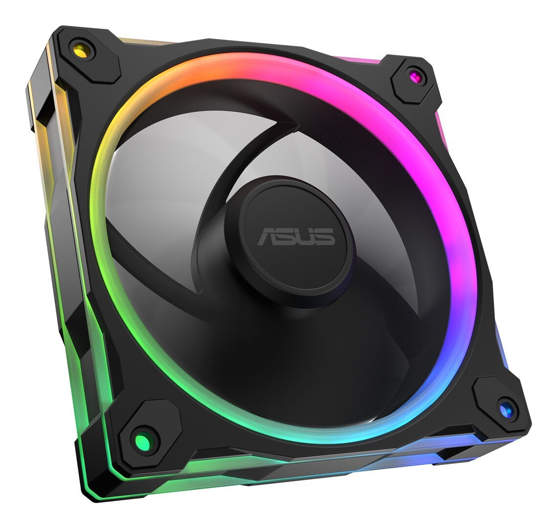 Asus Prime MR120 Case Fan με ARGB Φωτισμό και Σύνδεση 4-Pin PWM 3τμχ - Image 7
