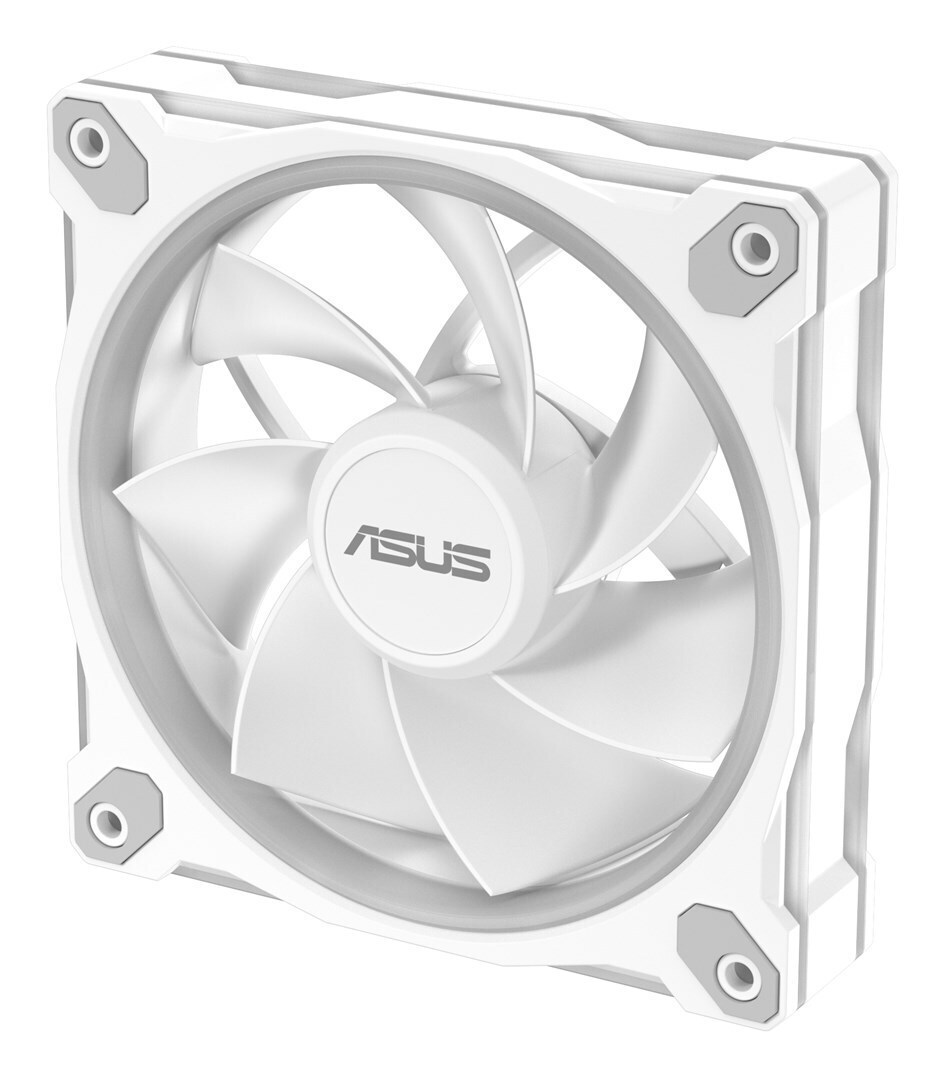 Asus Prime MR120 Reverse Case Fan με ARGB Φωτισμό και Σύνδεση 4-Pin PWM Λευκό - Image 12