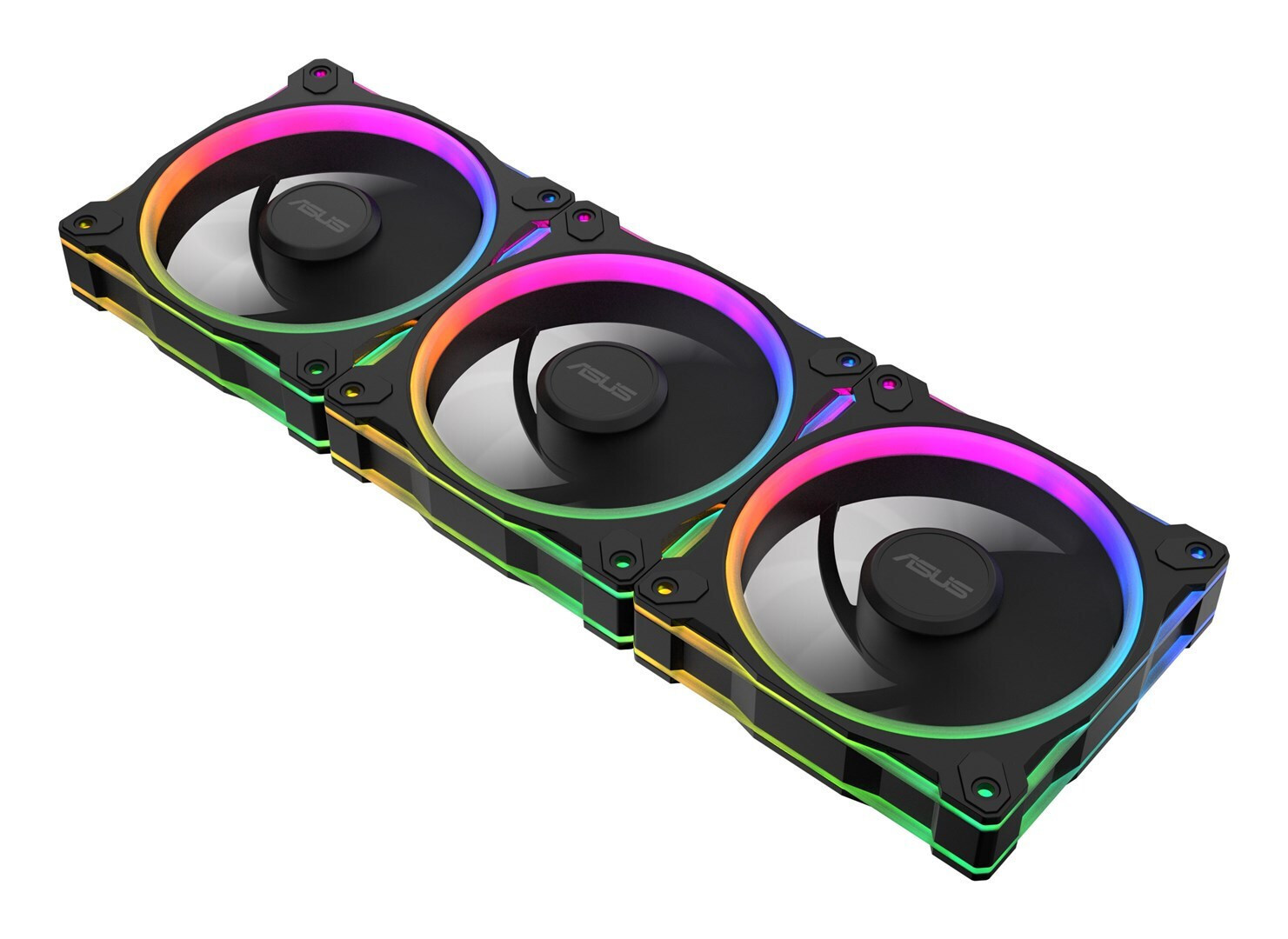 Asus Prime MR120 Case Fan με ARGB Φωτισμό και Σύνδεση 4-Pin PWM 3τμχ - Image 6