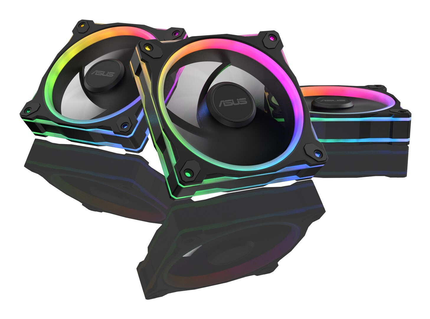 Asus Prime MR120 Case Fan με ARGB Φωτισμό και Σύνδεση 4-Pin PWM 3τμχ - Image 5