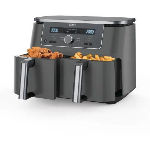 Ninja Foodi Max Dual Zone Air Fryer με Διπλό Αποσπώμενο Κάδο 9.5lt Μαύρο - Image 3