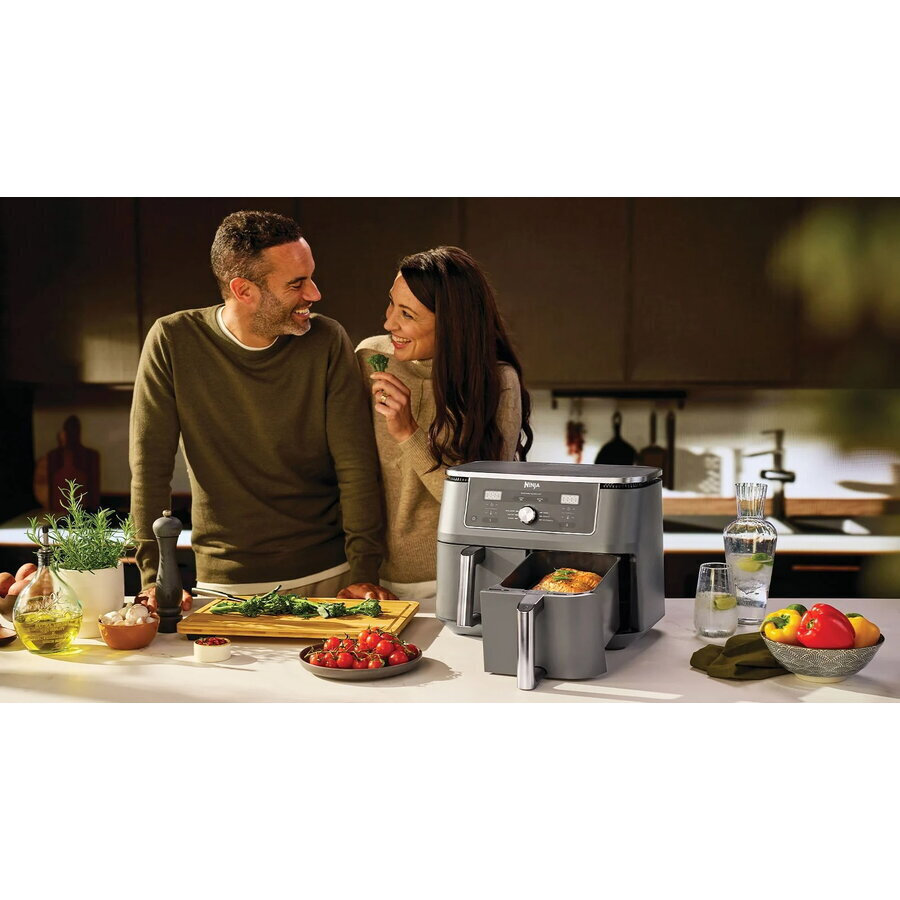 Ninja Foodi Max Dual Zone Air Fryer με Διπλό Αποσπώμενο Κάδο 9.5lt Μαύρο - Image 4