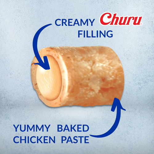 Inaba Churu Dog Bites Λιχουδιές Σκύλου χωρίς Σιτηρά με Κοτόπουλο και Σολομό 12gr 8τμχ - Image 2
