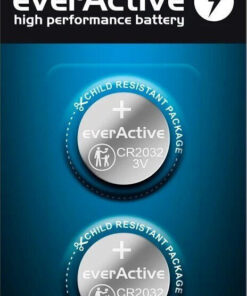 everActive Μπαταρίες Λιθίου Ρολογιών CR2032 2τμχ