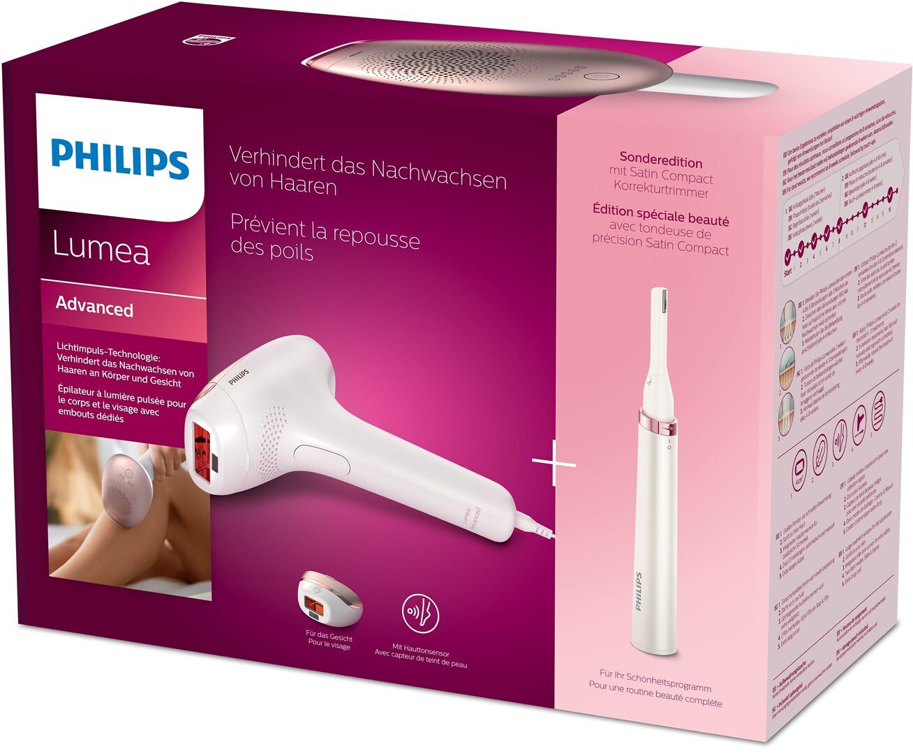 Philips Lumea Ipl 7000 Series Σετ Αποτρίχωσης IPL για Πρόσωπο & Σώμα BRI921/00 - Image 6