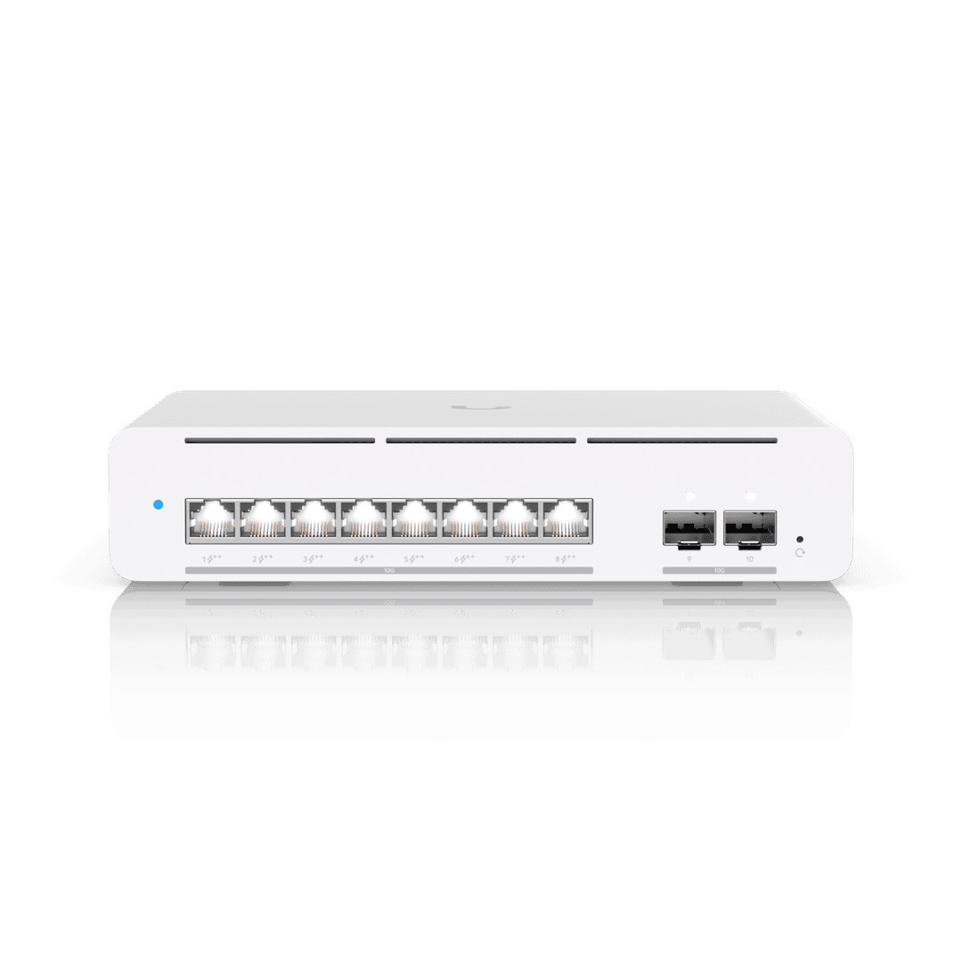 Ubiquiti UniFi Pro XG Managed L3 PoE Switch με 8 Θύρες Gigabit (1Gbps) Ethernet