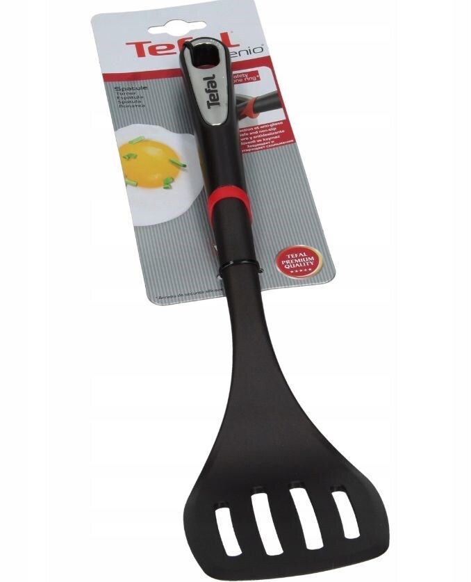 Tefal Ingenio Σπάτουλα Μαγειρικής Τρυπητή από Πλαστικό Μαύρη - Image 4