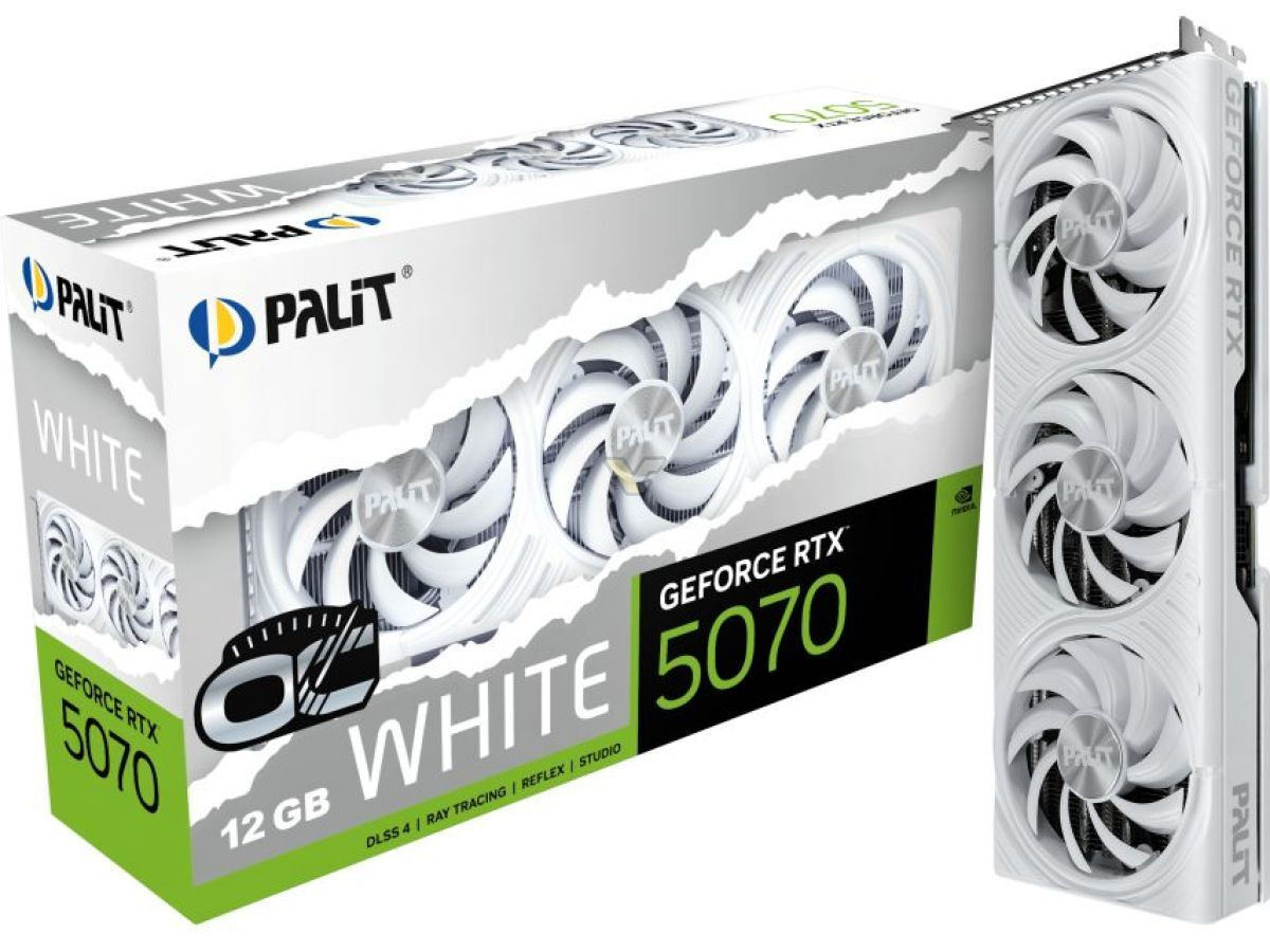 Palit GeForce RTX 5070 12GB White OC