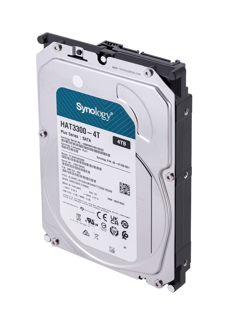 Synology 4TB HDD Σκληρός Δίσκος 3.5" SATA III 5400rpm για NAS HAT3300-4T - Image 4