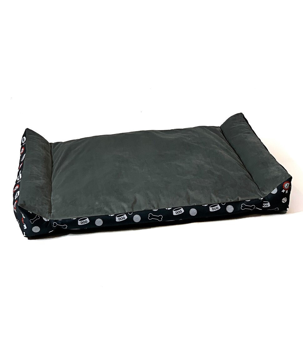Go Gift Καναπές Σκύλου Γκρι 105x75εκ.