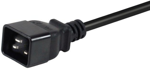 Equip IEC C20 - IEC C13 Cable 1.8m Μαύρο 112140 - Image 2