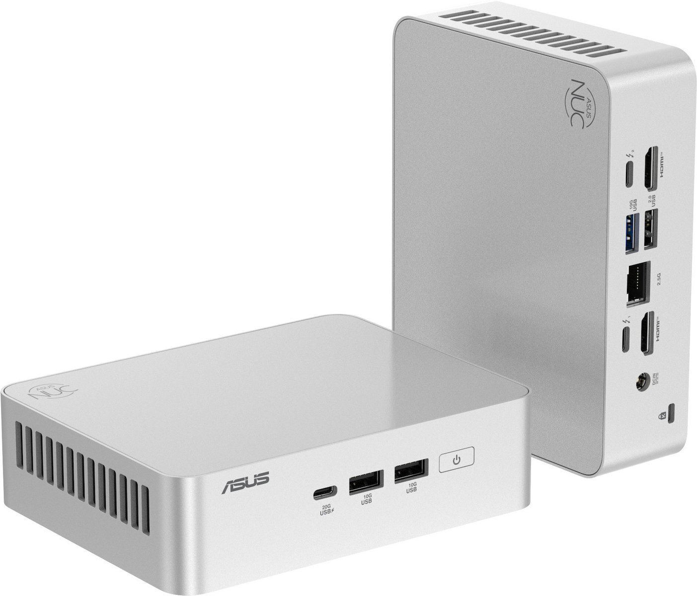 Asus Nuc 15 Pro+ Kit Barebone (Core Ultra 9- / 4GB DDR5 / 96GB M.2 / SSD) Λευκό - Image 3