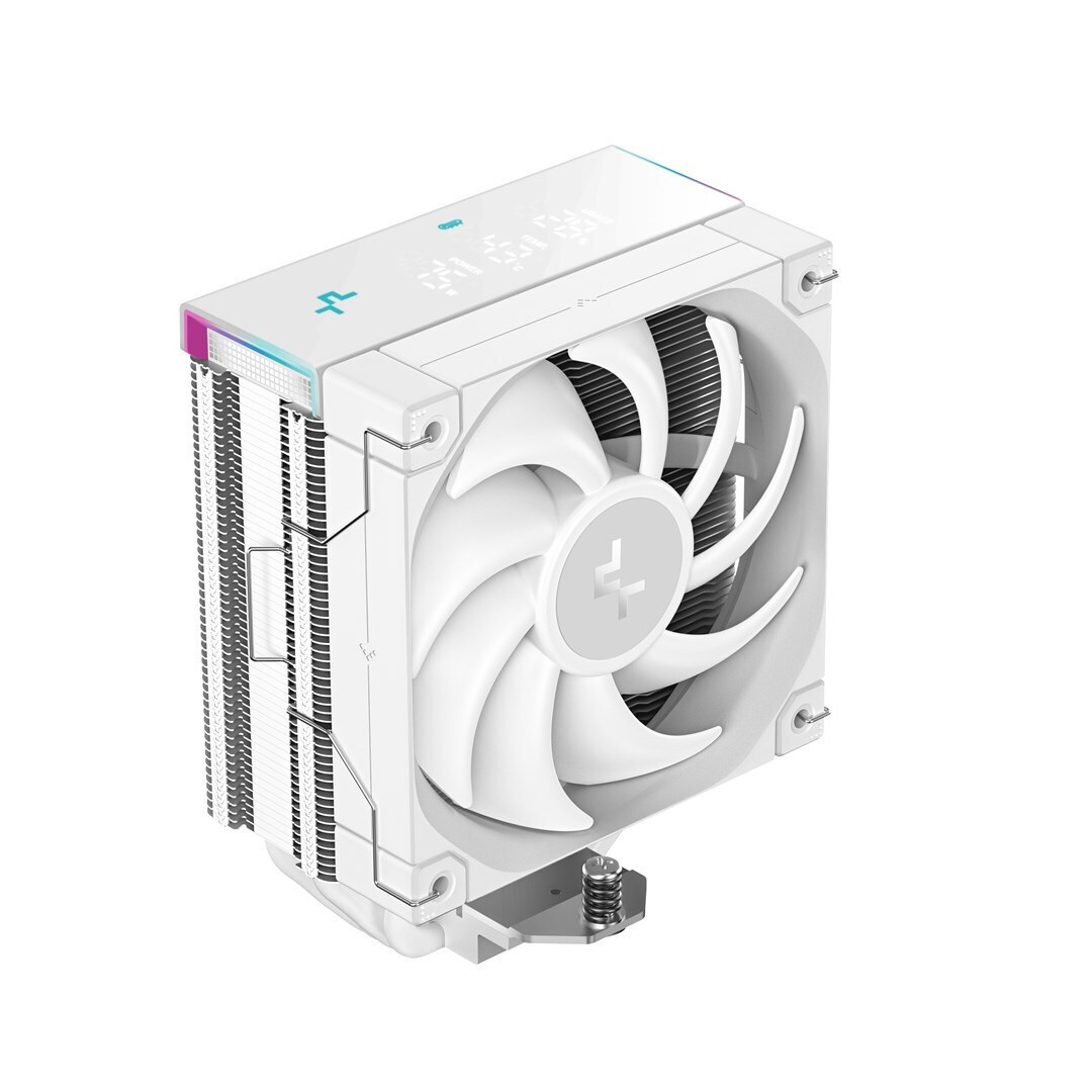 Deepcool AK400 Digital Pro Ψύκτρα Επεξεργαστή για Socket AM4/AM5/1200/115x/1700 με RGB Φωτισμό Λευκή