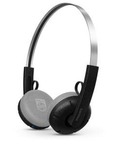 Philips TAH2000 Ασύρματα Bluetooth On Ear Ακουστικά με 26 ώρες Λειτουργίας Μαύρα