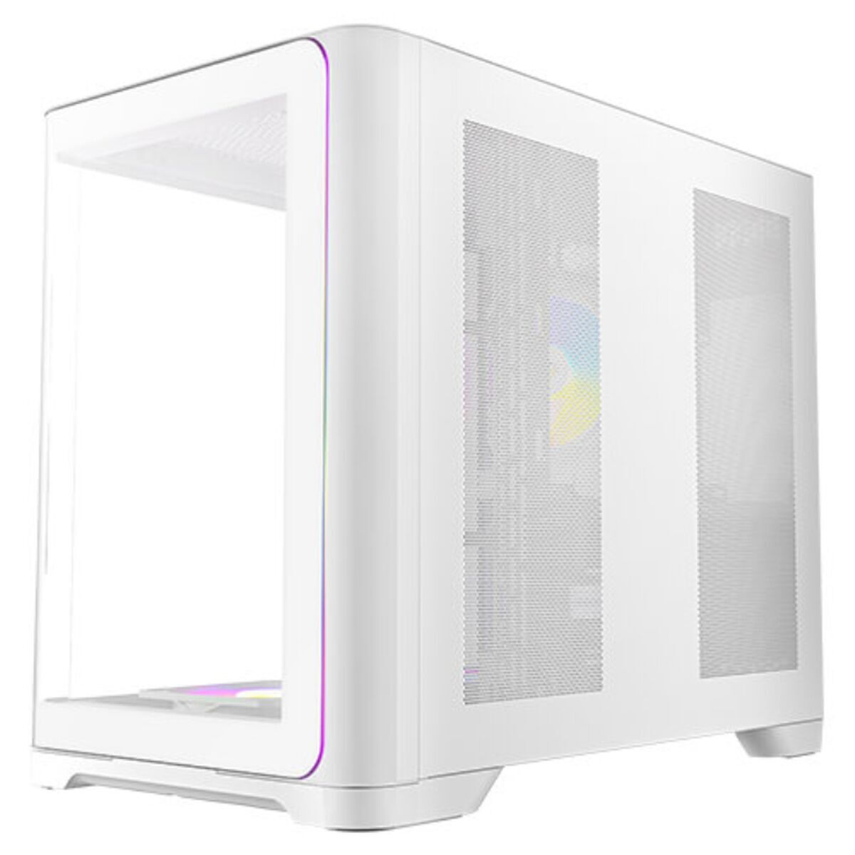 Antec C5 Curve Gaming Midi Tower Κουτί Υπολογιστή με Πλαϊνό Παράθυρο και ARGB Φωτισμό Λευκό - Image 5