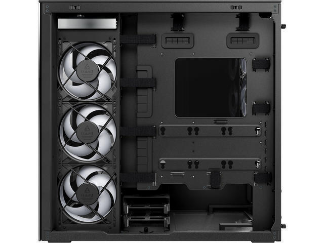 Arctic Xtender Midi Tower Κουτί Υπολογιστή με Πλαϊνό Παράθυρο Μαύρο - Image 6